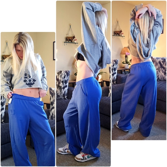 NWT FP Movement Warm Down Pant in Electric Cobalt Size XS - Picture 16 of 17